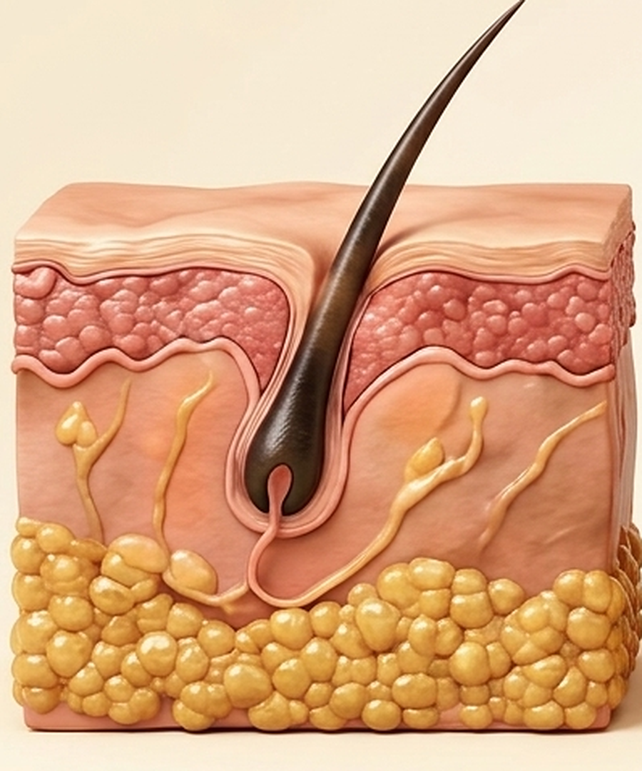 Anagenphase Haarwachstum
